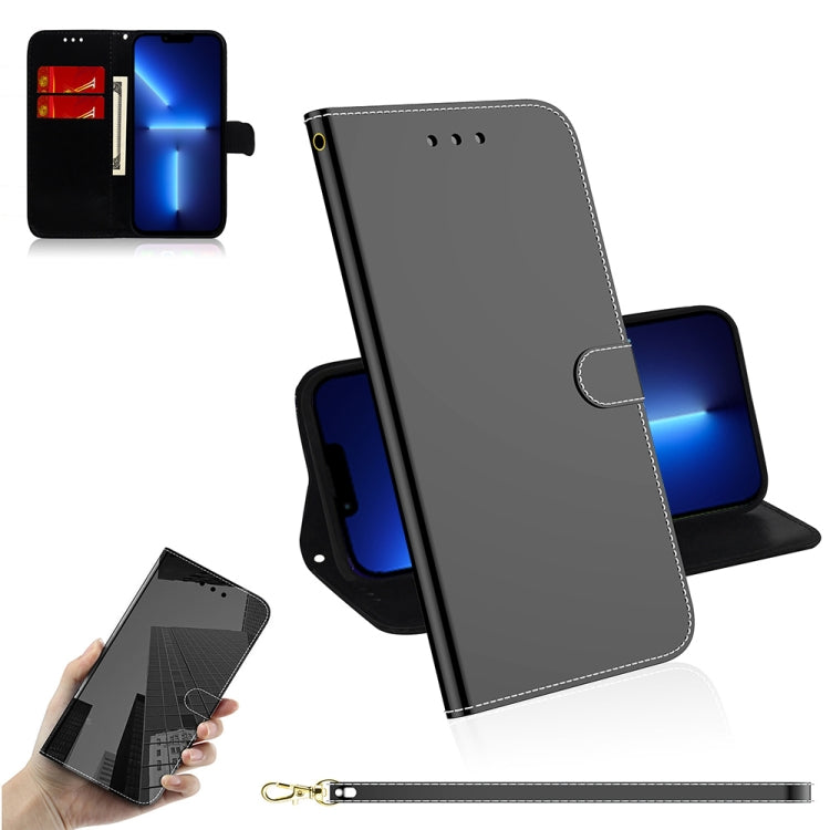 Imitated Mirror Surface Horizontal Flip Leather Case with Holder & Card Slots & Wallet & Lanyard, For iPhone 13 mini, For iPhone 13, For iPhone 13 Pro, For iPhone 13 Pro Max