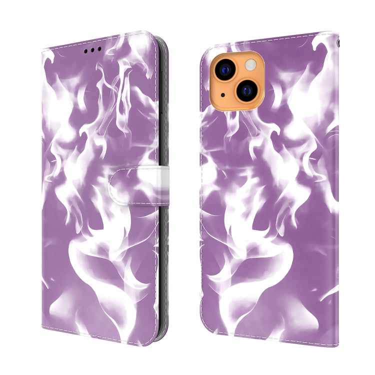 Cloud Fog Pattern Horizontal Flip Leather Case with Holder & Card Slot & Wallet, For iPhone 13 mini, For iPhone 13, For iPhone 13 Pro, For iPhone 13 Pro Max