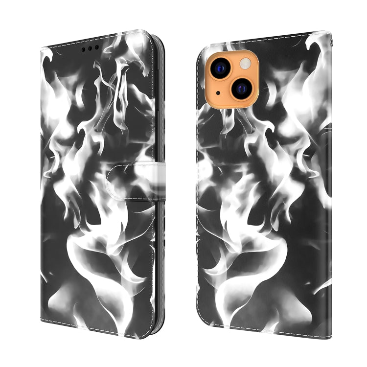 Cloud Fog Pattern Horizontal Flip Leather Case with Holder & Card Slot & Wallet, For iPhone 13 mini, For iPhone 13, For iPhone 13 Pro, For iPhone 13 Pro Max