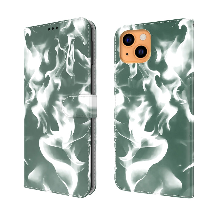 Cloud Fog Pattern Horizontal Flip Leather Case with Holder & Card Slot & Wallet, For iPhone 13 mini, For iPhone 13, For iPhone 13 Pro, For iPhone 13 Pro Max