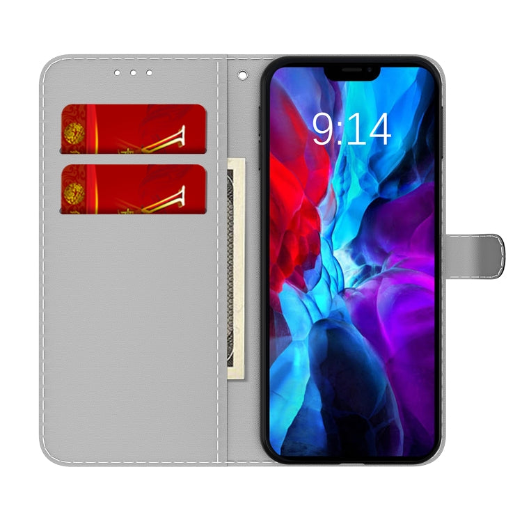 Cloud Fog Pattern Horizontal Flip Leather Case with Holder & Card Slot & Wallet, For iPhone 13 mini, For iPhone 13, For iPhone 13 Pro, For iPhone 13 Pro Max
