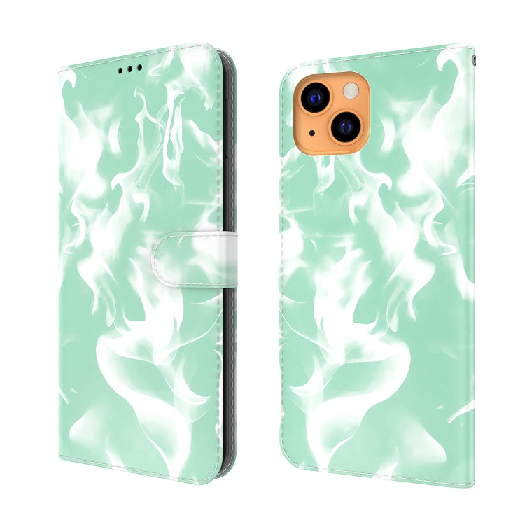 Cloud Fog Pattern Horizontal Flip Leather Case with Holder & Card Slot & Wallet, For iPhone 13 mini, For iPhone 13, For iPhone 13 Pro, For iPhone 13 Pro Max