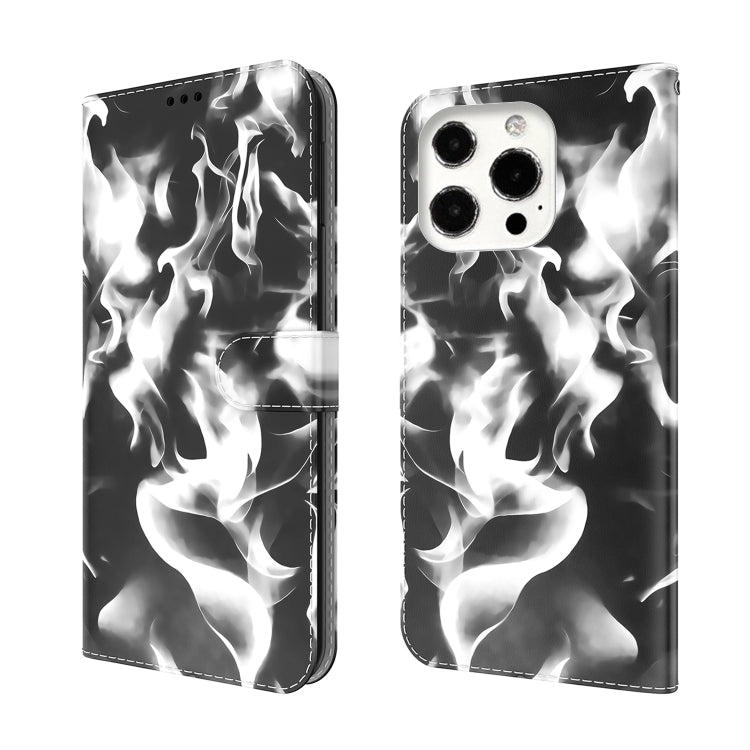 Cloud Fog Pattern Horizontal Flip Leather Case with Holder & Card Slot & Wallet, For iPhone 13 mini, For iPhone 13, For iPhone 13 Pro, For iPhone 13 Pro Max