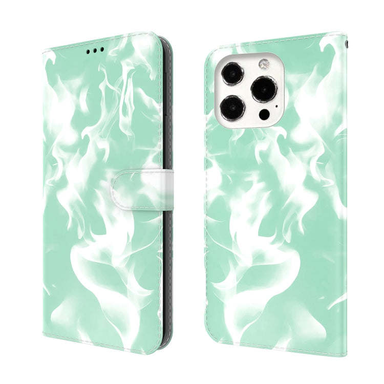 Cloud Fog Pattern Horizontal Flip Leather Case with Holder & Card Slot & Wallet, For iPhone 13 mini, For iPhone 13, For iPhone 13 Pro, For iPhone 13 Pro Max