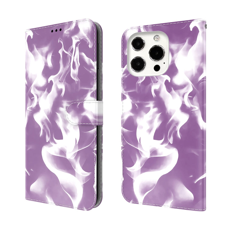 Cloud Fog Pattern Horizontal Flip Leather Case with Holder & Card Slot & Wallet, For iPhone 13 mini, For iPhone 13, For iPhone 13 Pro, For iPhone 13 Pro Max