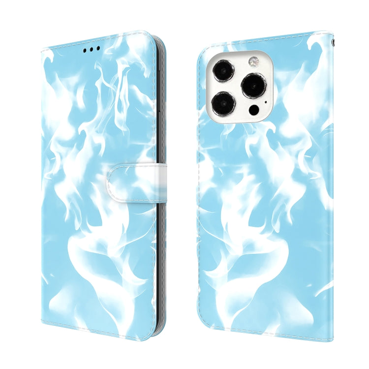 Cloud Fog Pattern Horizontal Flip Leather Case with Holder & Card Slot & Wallet, For iPhone 13 mini, For iPhone 13, For iPhone 13 Pro, For iPhone 13 Pro Max
