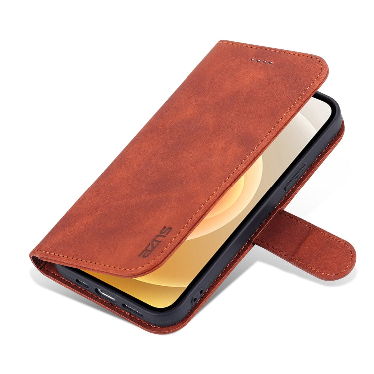 AZNS Skin Feel Calf Texture Horizontal Flip Leather Case with Card Slots & Holder & Wallet, For iPhone 13, For iPhone 13 Mini