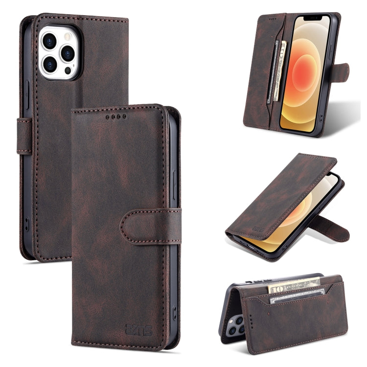 AZNS Dream Second Generation Skin Feel PU+TPU Horizontal Flip Leather Case with Holder & Card Slots & Wallet