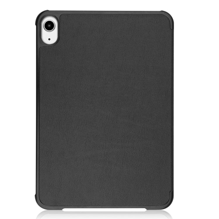 Étui en cuir intelligent Custer Texture 3 plis pour tablette, pour iPad mini 6 / mini 2024, pour iPad mini 6