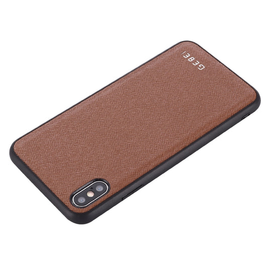 Luxury leather iPhone 11 Pro Max protective case with button coverage