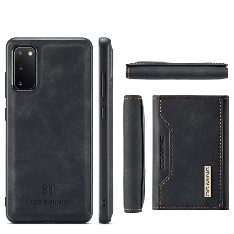 DG.MING M2 Series 3-Fold Multi Card Bag Back Cover Shockproof Case with Wallet & Holder Function