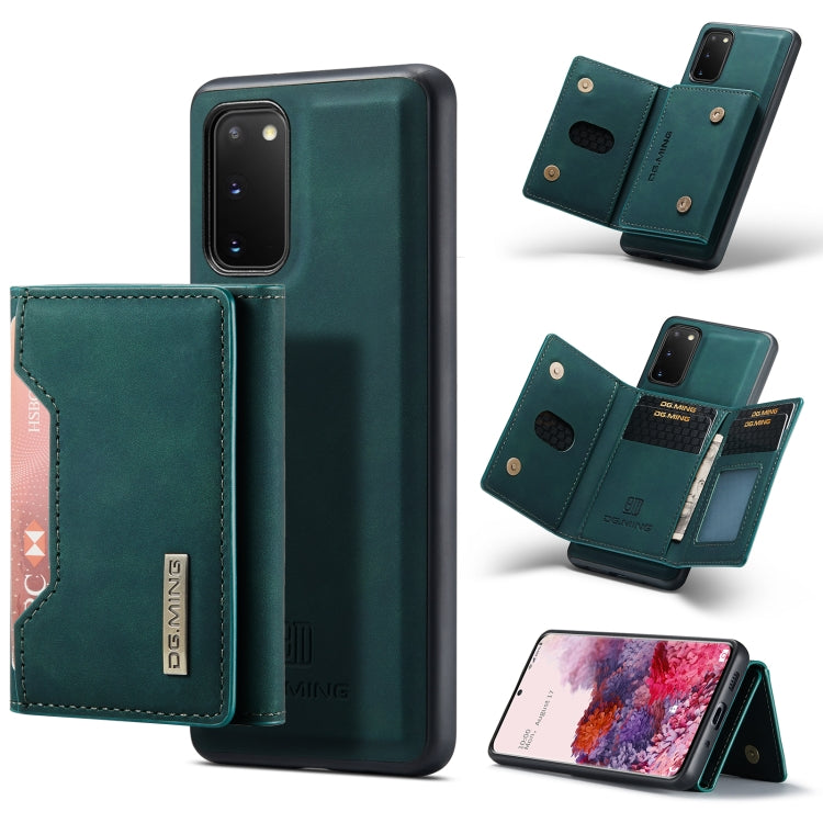 DG.MING M2 Series 3-Fold Multi Card Bag Back Cover Shockproof Case with Wallet & Holder Function