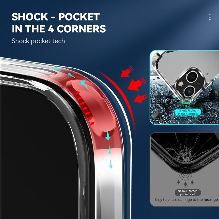 Coque de protection antichoc transparente en TPU et PC, pour iPhone 13, iPhone 13 Mini, iPhone 13 Pro, iPhone 13 Pro Max