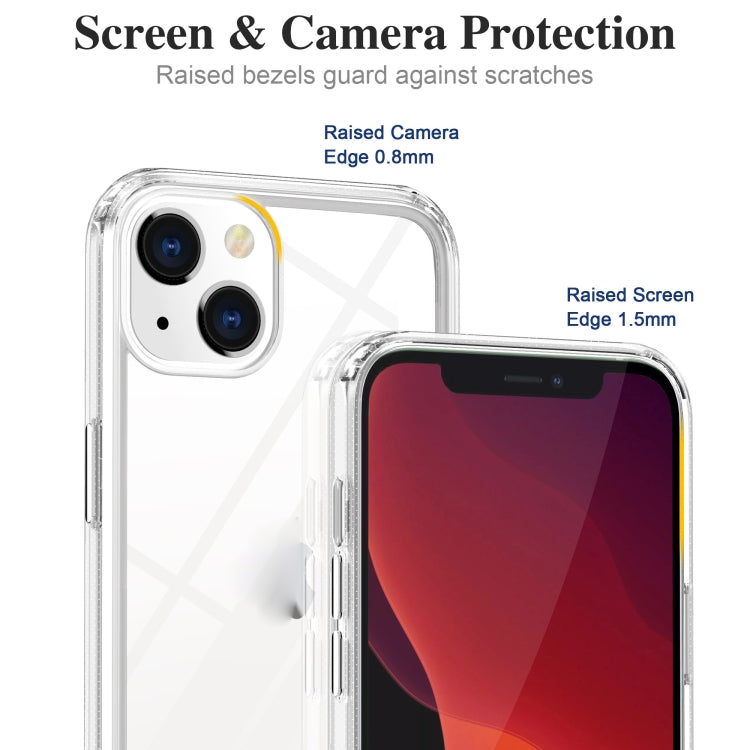 Crystal Clear Shockproof PC + TPU Protective Case, For iPhone 13 mini, For iPhone 13, For iPhone 13 Pro, For iPhone 13 Pro Max, For iPhone 12 Pro, For iPhone 12 Pro Max, For iPhone 11 Pro Max, For iPhone 8 Plus / 7 Plus, For iPhone XS Max��������������...