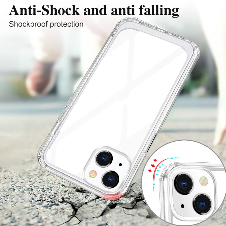 Crystal Clear Shockproof PC + TPU Protective Case, For iPhone 13 mini, For iPhone 13, For iPhone 13 Pro, For iPhone 13 Pro Max, For iPhone 12 Pro, For iPhone 12 Pro Max, For iPhone 11 Pro Max, For iPhone 8 Plus / 7 Plus, For iPhone XS Max��������������...