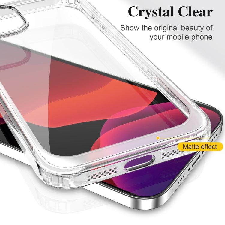 Crystal Clear Shockproof PC + TPU Protective Case, For iPhone 13 mini, For iPhone 13, For iPhone 13 Pro, For iPhone 13 Pro Max, For iPhone 12 Pro, For iPhone 12 Pro Max, For iPhone 11 Pro Max, For iPhone 8 Plus / 7 Plus, For iPhone XS Max��������������...