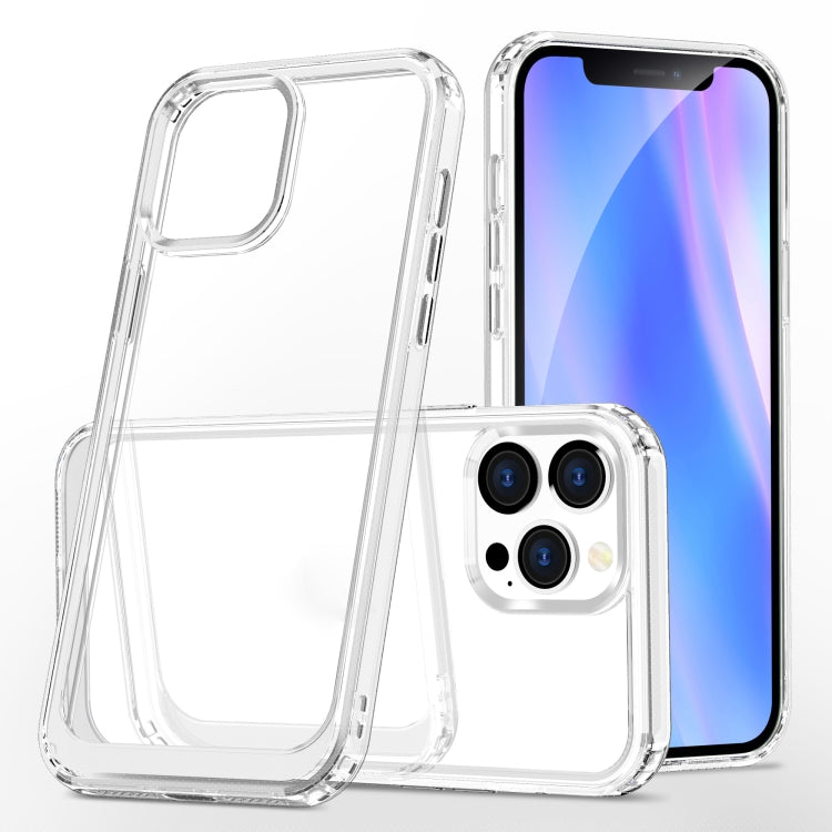 Crystal Clear Shockproof PC + TPU Protective Case, For iPhone 13 mini, For iPhone 13, For iPhone 13 Pro, For iPhone 13 Pro Max, For iPhone 12 Pro, For iPhone 12 Pro Max, For iPhone 11 Pro Max, For iPhone 8 Plus / 7 Plus, For iPhone XS Max��������������...