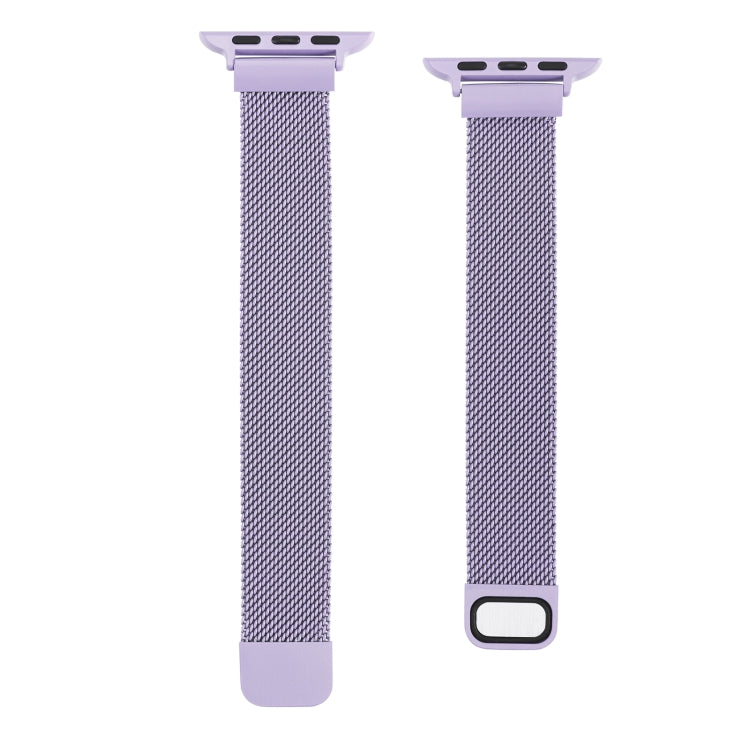 Small Waist Dual Section Milan Replacement Watchband For Apple Watch Series, 7 41mm / 6 & SE & 5 & 4 40mm / 3 & 2 & 1 38mm