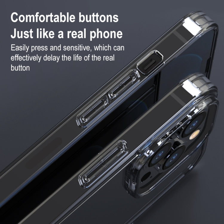 Shockproof TPU + Single-sided Glass Protective Case, For iPhone 13 mini