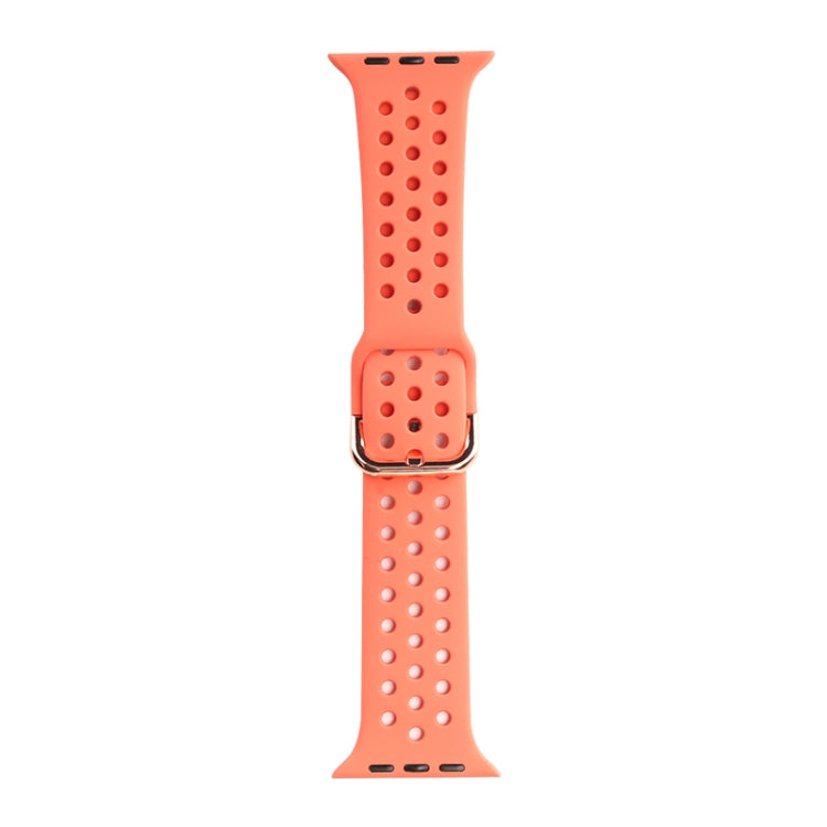 Silicone Replacement Watchband For Apple Watch Series, 7 45mm / 6 & SE & 5 & 4 44mm / 3 & 2 & 1 42mm