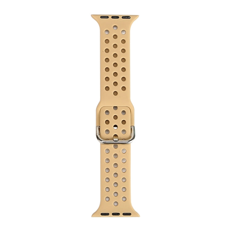Silicone Replacement Watchband For Apple Watch Series, 7 41mm / 6 & SE & 5 & 4 40mm / 3 & 2 & 1 38mm