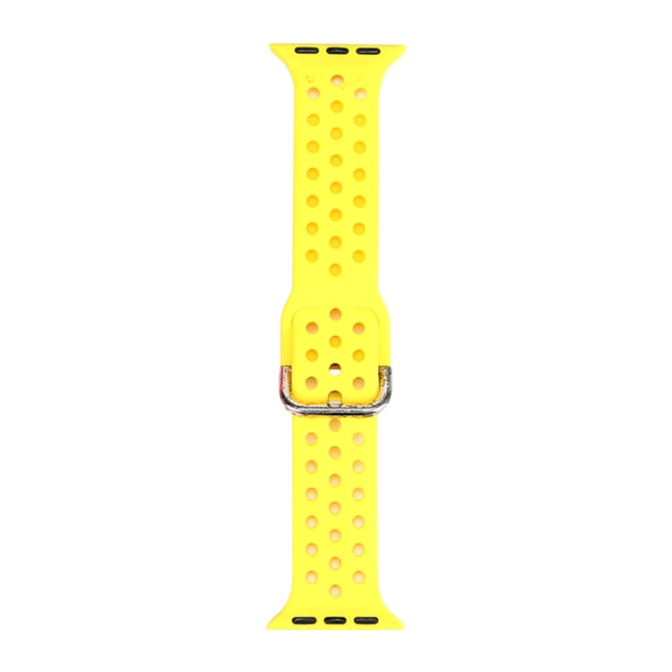 Silicone Replacement Watchband For Apple Watch Series, 7 41mm / 6 & SE & 5 & 4 40mm / 3 & 2 & 1 38mm
