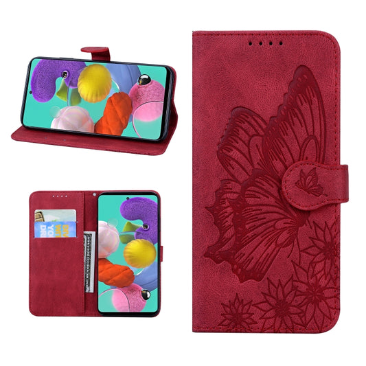 Retro butterfly embossed leather flip case for iPhone 13 with card slot wallet holder