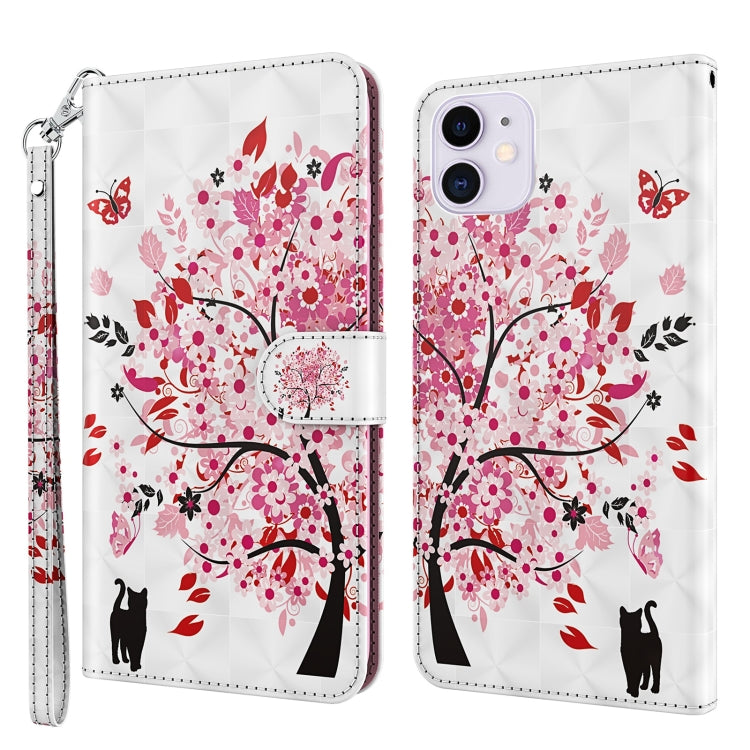 3D Painting Pattern Horizontal Flip TPU + PU Leather Case with Holder & Card Slots & Wallet, For iPhone 13 Pro, For iPhone 13 Pro Max