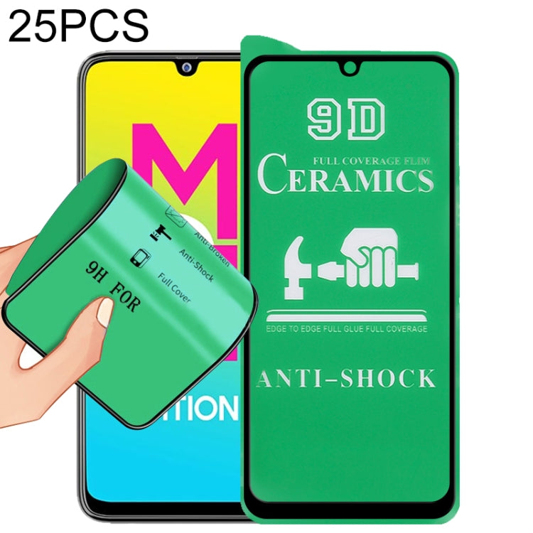 25 PCS 9D Full Screen Full Glue Ceramic Film