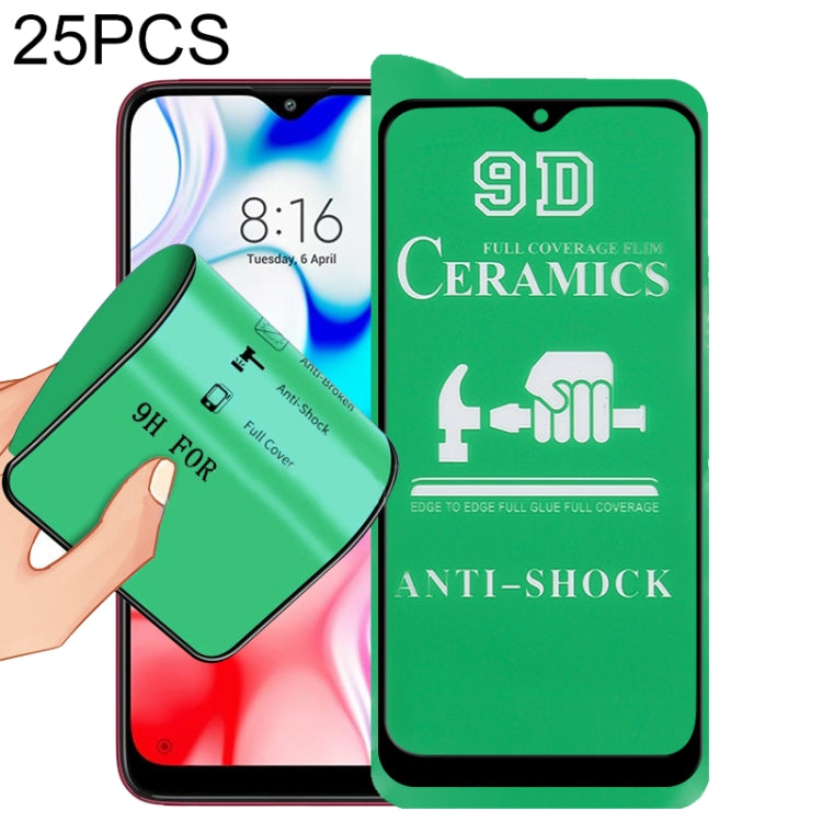 25 PCS 9D Full Screen Full Glue Ceramic Film, For Xiaomi Redmi 8 (25 PCS), For Samsung Galaxy A52s 5G (25 PCS), For Xiaomi Redmi 9A / 9A Sport / 9C / 9C NFC / Poco C31 / 9 Acitv (25 PCS), For Samsung Galaxy M21 / M21 2020 (25 PCS)                      ...