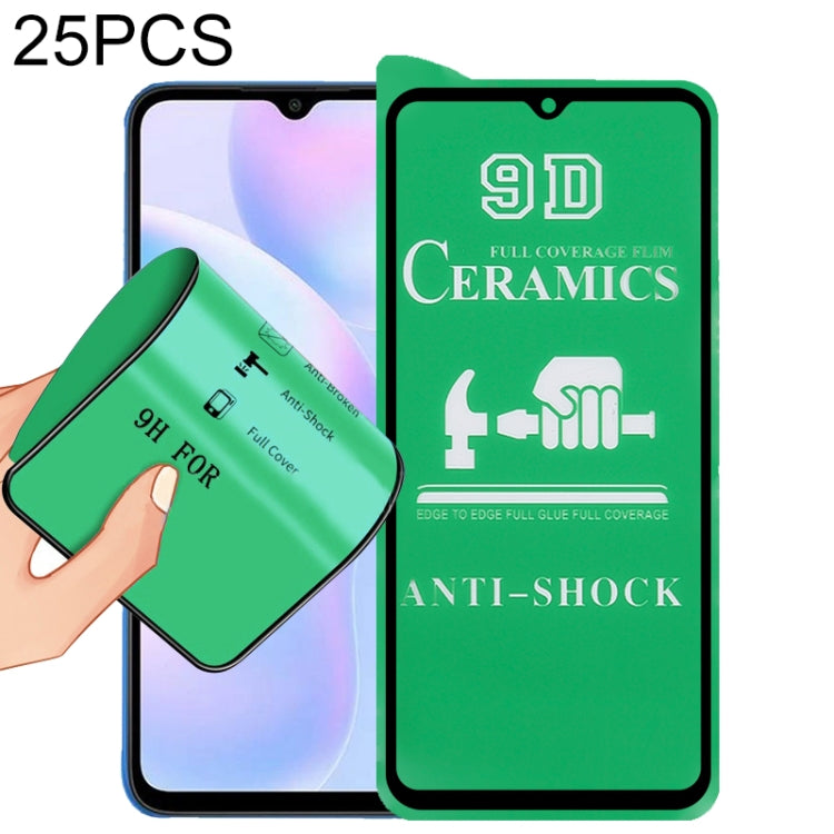 25 PCS 9D Full Screen Full Glue Ceramic Film, For Xiaomi Redmi 8 (25 PCS), For Samsung Galaxy A52s 5G (25 PCS), For Xiaomi Redmi 9A / 9A Sport / 9C / 9C NFC / Poco C31 / 9 Acitv (25 PCS), For Xiaomi Redmi 10 (25 PCS)                                    ...
