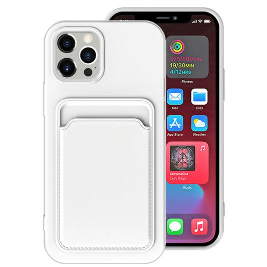 TPU flannel lining shockproof case iPhone 13 Pro with card slots