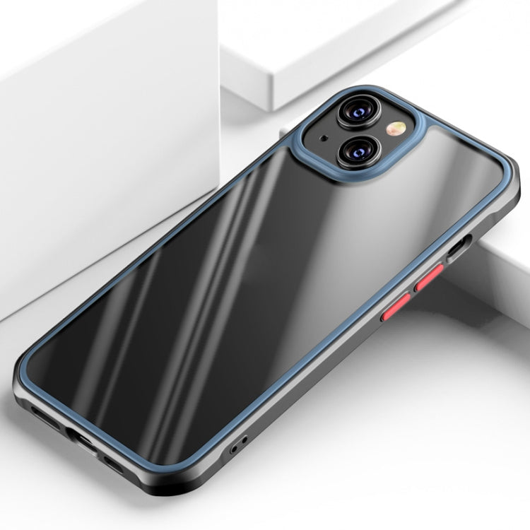 Beautiful Color TPU + Clear PC Four-corner All-inclusive Shockproof Case