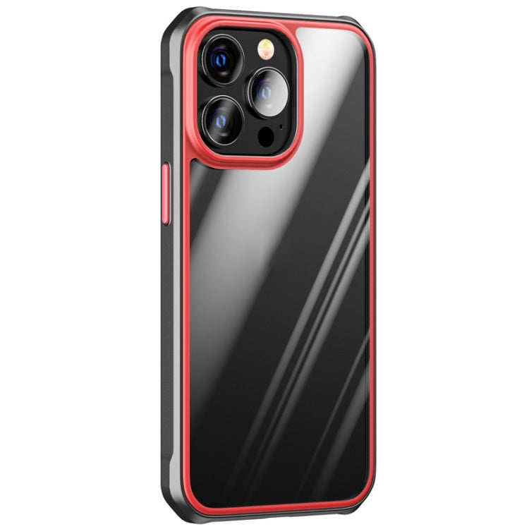 Beautiful Color TPU + Clear PC Four-corner All-inclusive Shockproof Case