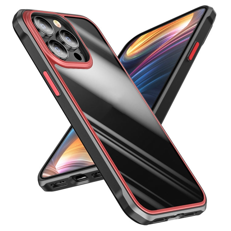 Beautiful Color TPU + Clear PC Four-corner All-inclusive Shockproof Case