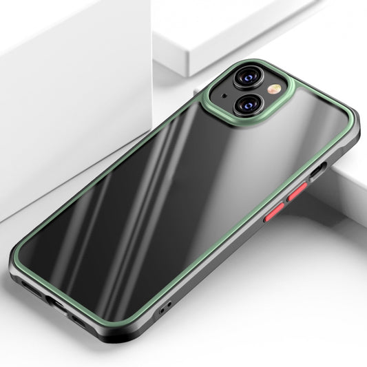 iPhone 13 Pro mini shockproof case showing raised camera and button protection detail
