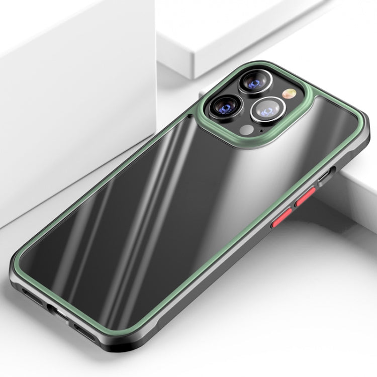 Beautiful Color TPU + Clear PC Four-corner All-inclusive Shockproof Case