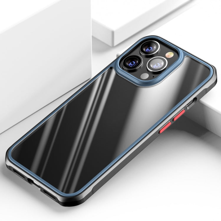 Beautiful Color TPU + Clear PC Four-corner All-inclusive Shockproof Case