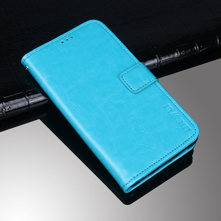 idewei Crazy Horse Texture Horizontal Flip Leather Case with Holder & Card Slots & Wallet, For iPhone 13 Pro Max