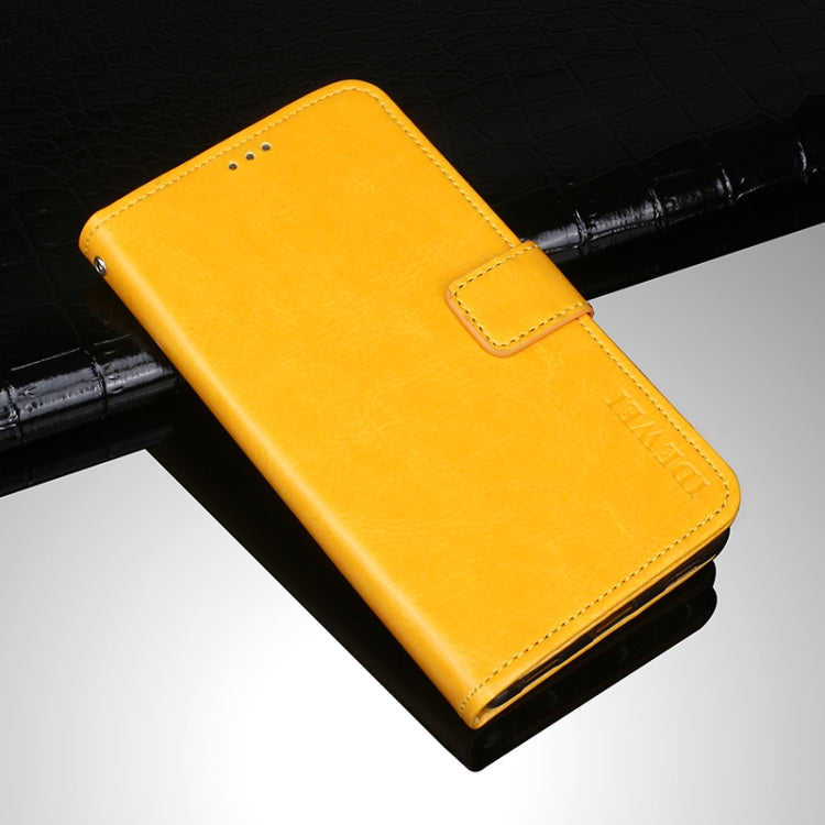 idewei Crazy Horse Texture Horizontal Flip Leather Case with Holder & Card Slots & Wallet, For iPhone 13 Pro Max