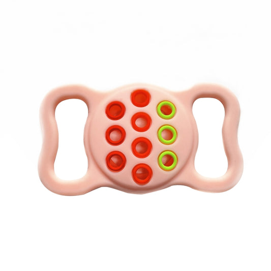 Silicone protective case for Apple AirTag, sized perfectly for pet collar attachment