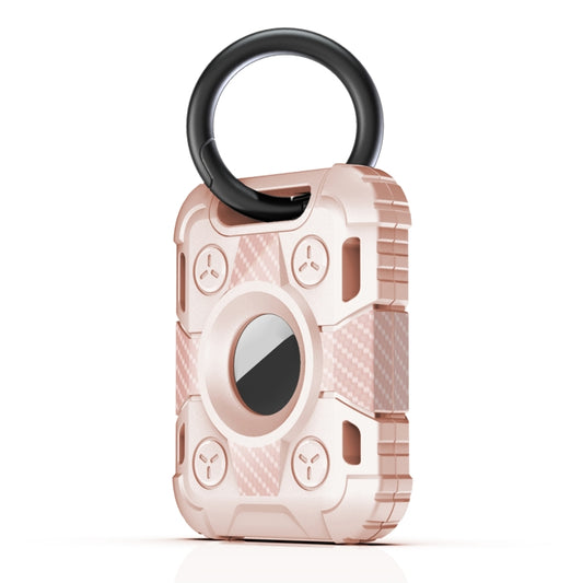 Close-up of Tank Armor case texture, premium anti-scratch TPU and carbon fiber material