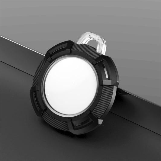 Anti-scratch PC protective shell for Apple AirTag with attachment loop