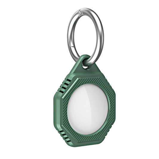 AirTag protective case showing corner reinforcement and anti-scratch coating