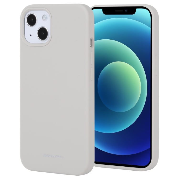 GOOSPERY SILICONE Solid Color Soft Liquid Silicone Shockproof Soft TPU Case