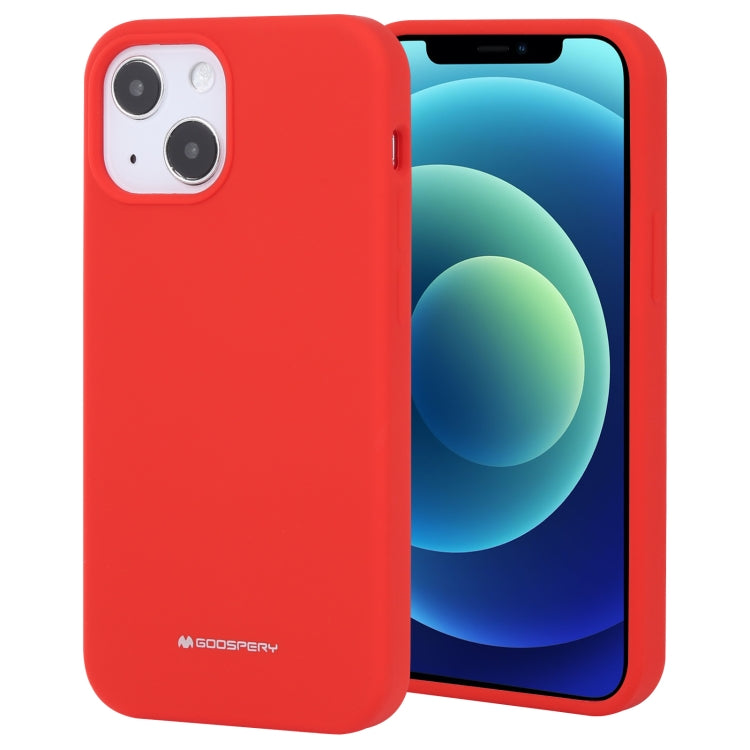 GOOSPERY SILICONE Solid Color Soft Liquid Silicone Shockproof Soft TPU Case