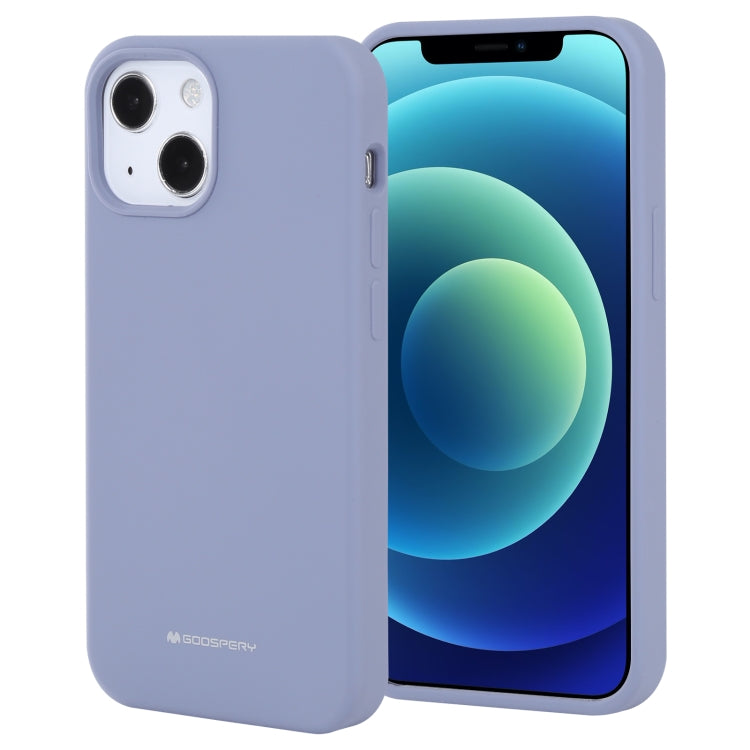 GOOSPERY SILICONE Solid Color Soft Liquid Silicone Shockproof Soft TPU Case