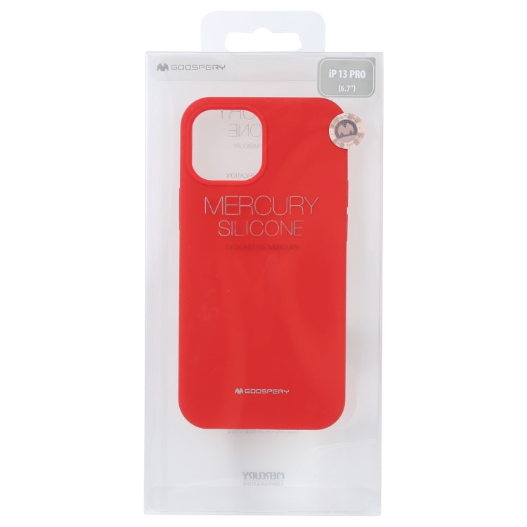 GOOSPERY SILICONE Solid Color Soft Liquid Silicone Shockproof Soft TPU Case