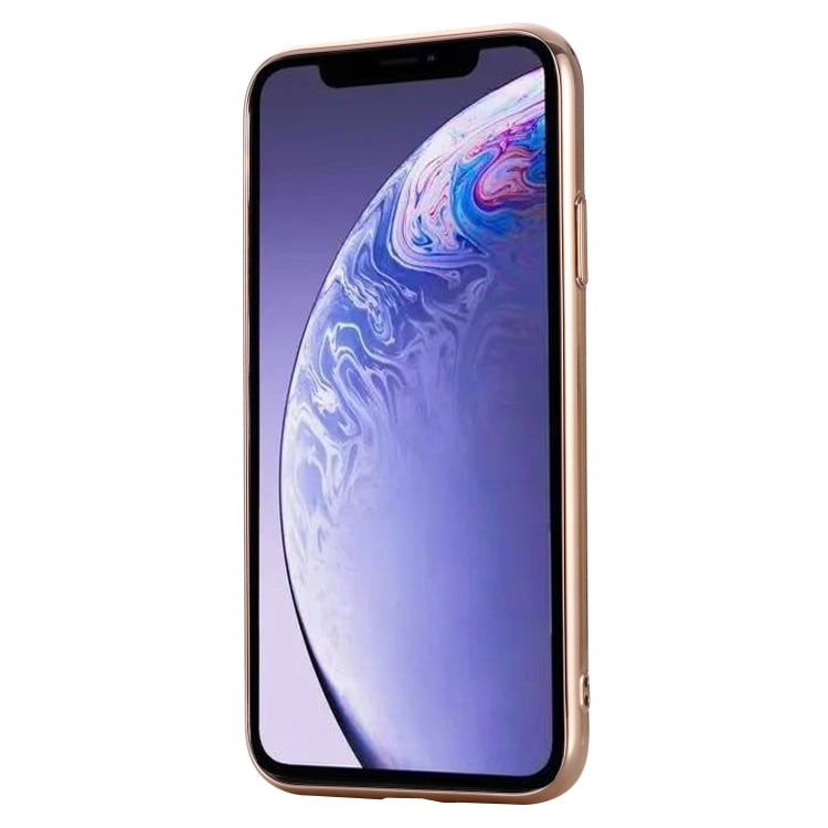 GEBEI Plating TPU Shockproof Protective Case, For iPhone 11, For iPhone 11 Pro, For iPhone 11 Pro Max