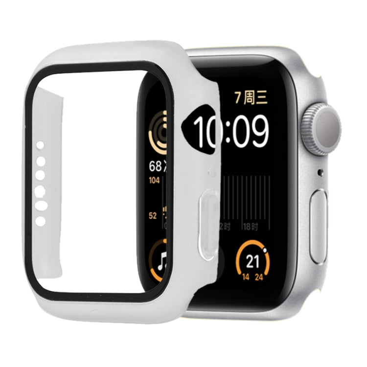 Shockproof PC+Tempered Glass Protective Case with Packed carton, For Apple Watch Series 6 & SE & 5 & 4 44mm